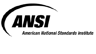 American National Standards Institute Logo American National Standards Institute Logo