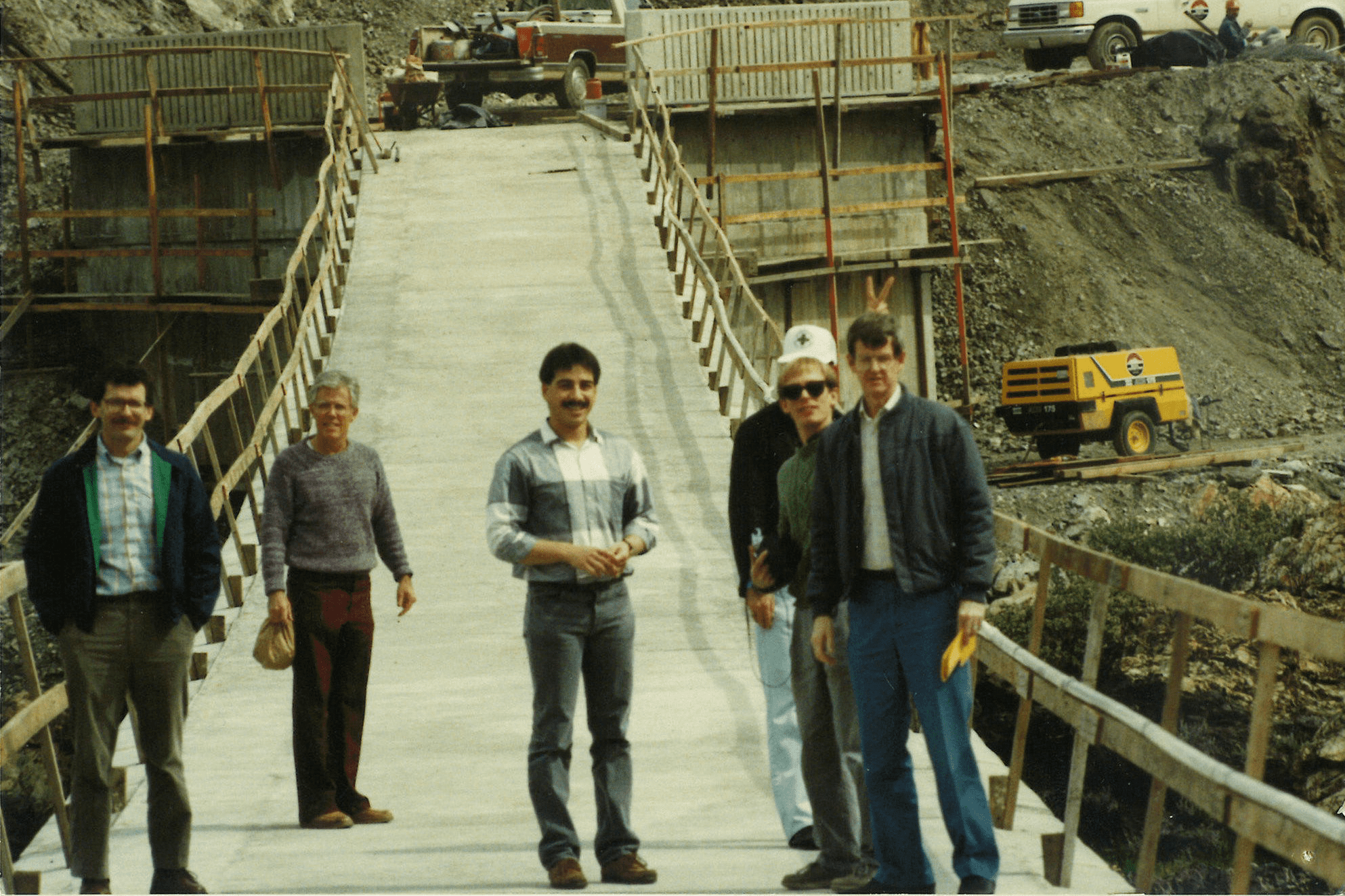Fred on the bridge