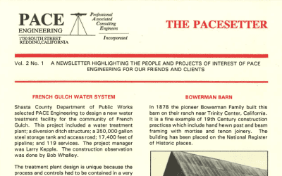 PACEsetter 1993: Water Systems and Pipeline Projects