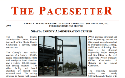 PACEsetter 2003: Shasta County to Anderson North Well