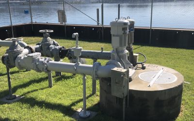 Lake Intake Floating Pump