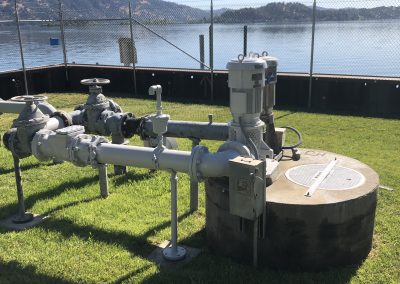 Lake Intake Floating Pump