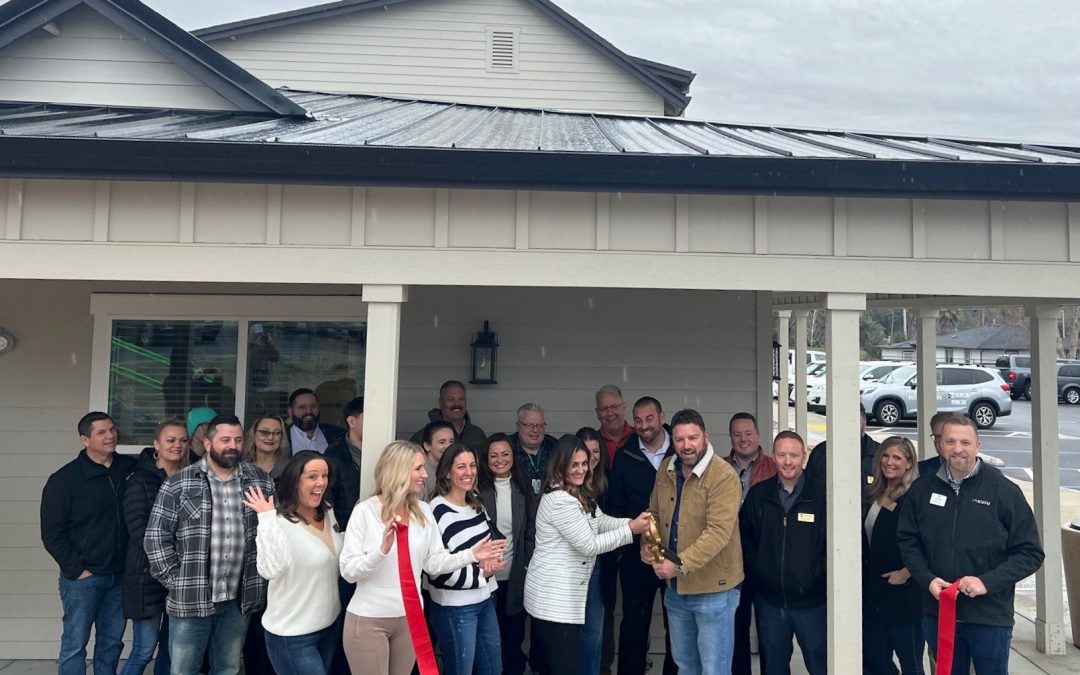 Photo of the ribbon cutting